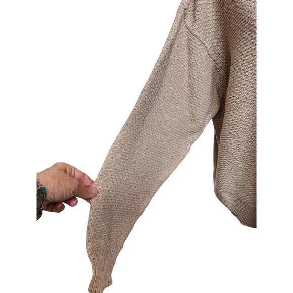 Woolrich Vintage Henley-Style Beige Waffle Pattern Cotton Blend Shirt Size 2X - Picture 5 of 6